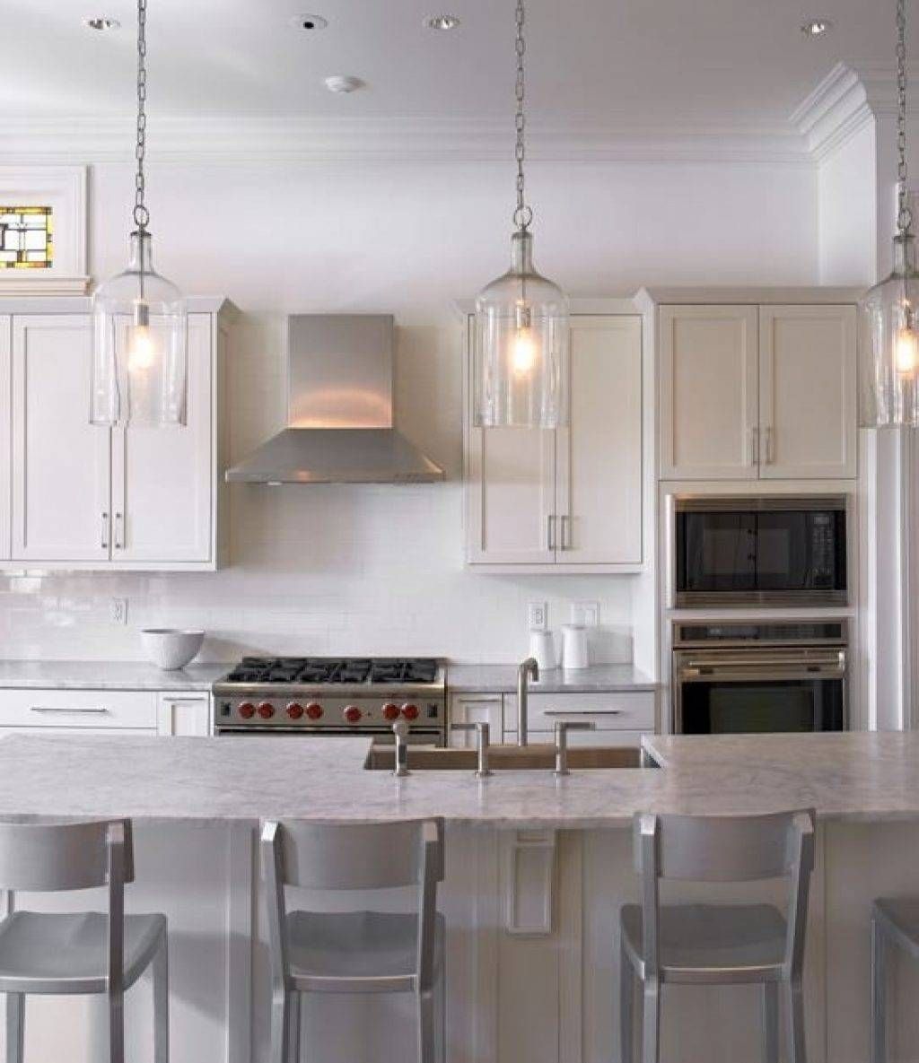 Kitchen ~ Lovely Glass Pendant Lights For Kitchen 85 With With Restoration Hardware Pendant Lights (Photo 4 of 15)