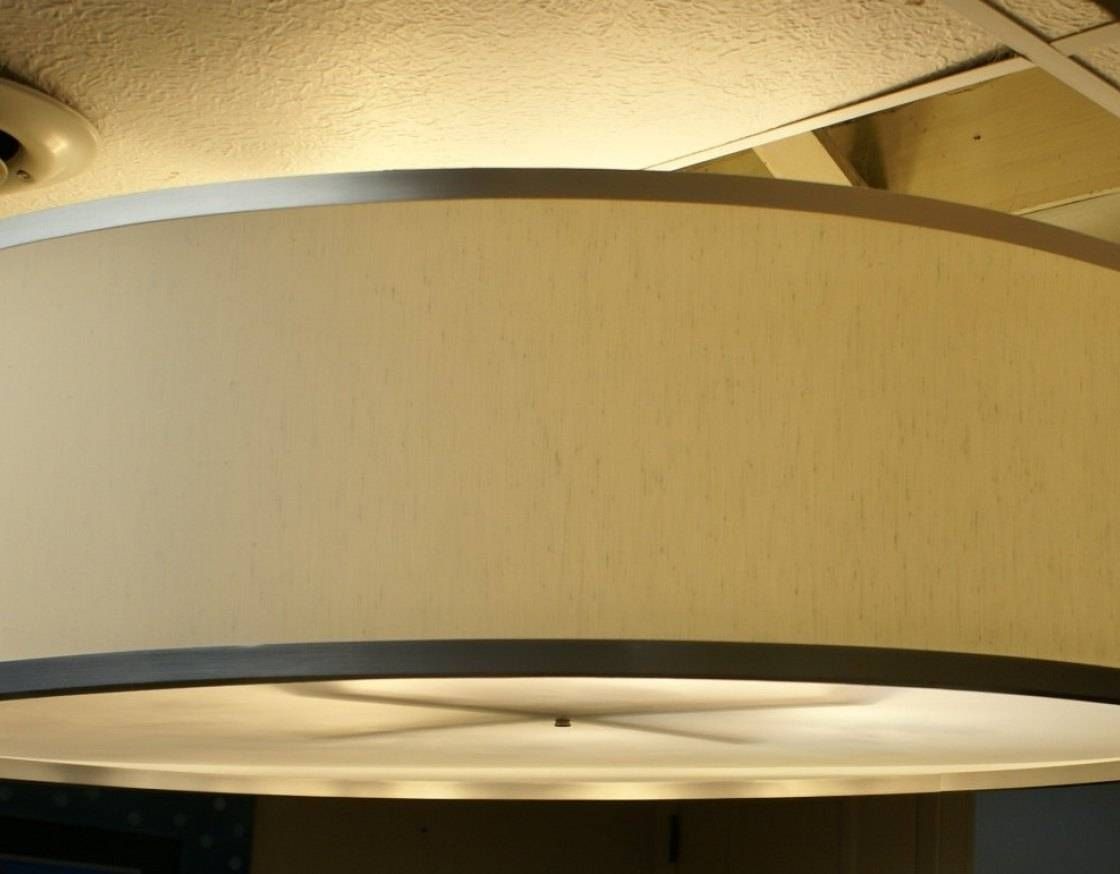 Lamps : Custom 48 Inch Drum Pendant Light Fixture With John Lewis Pendant Light Shades (Photo 4 of 15)