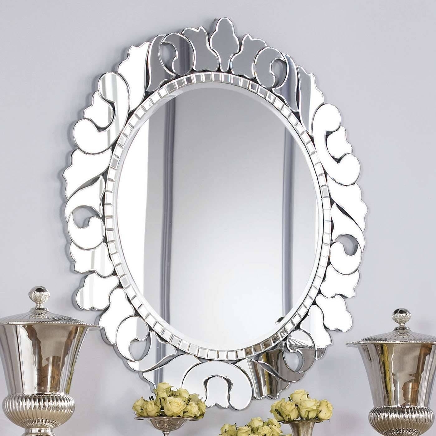 Large Decorative Wall Mirrors : The Beauty Of Mirror Wall Décor Intended For Pretty Mirrors For Walls (Photo 1 of 15)