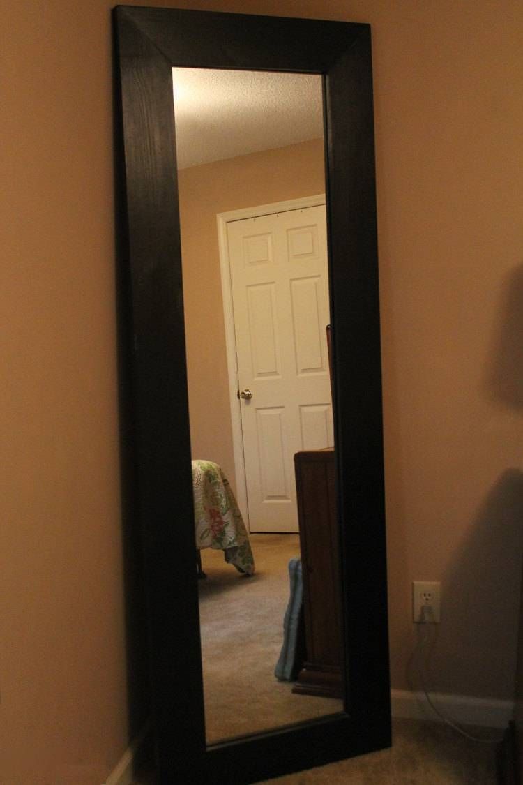 Large Free Standing Mirror – Harpsounds.co Regarding Free Standing Black Mirrors (Photo 15 of 15)