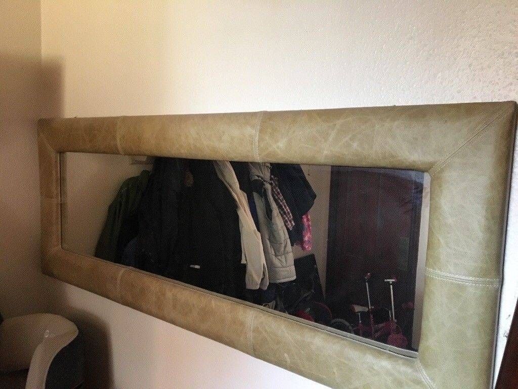 Large Leather Mirror For Sale | In Trinity, Edinburgh | Gumtree Regarding Large Leather Mirrors (View 14 of 15)