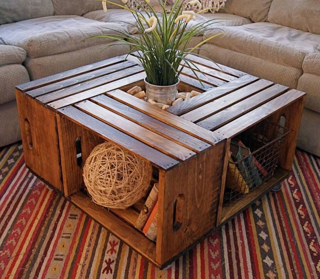 Large Wooden Coffee Table In Unusual Wooden Coffee Tables (View 3 of 15)