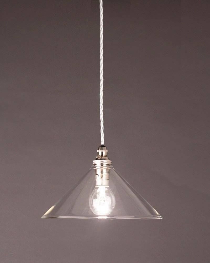 Lighting, Clear Glass Hay Coolie Pendant Light Throughout Edwardian Pendant Lights (Photo 11 of 15)