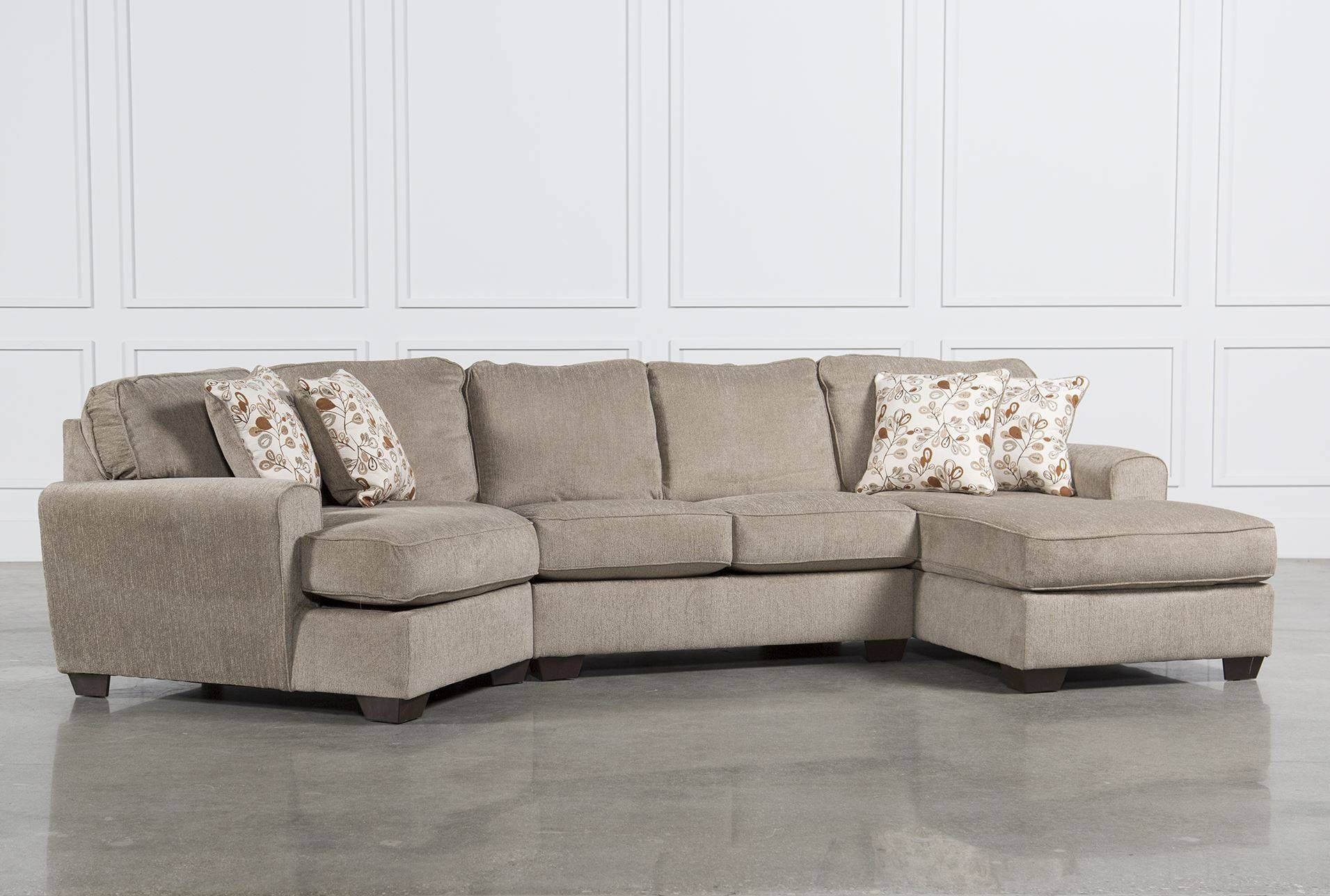 Living Room Curved Leather Couch Cuddler Sofa Half Moon Sofa Within Half Moon Sectional Sofas 