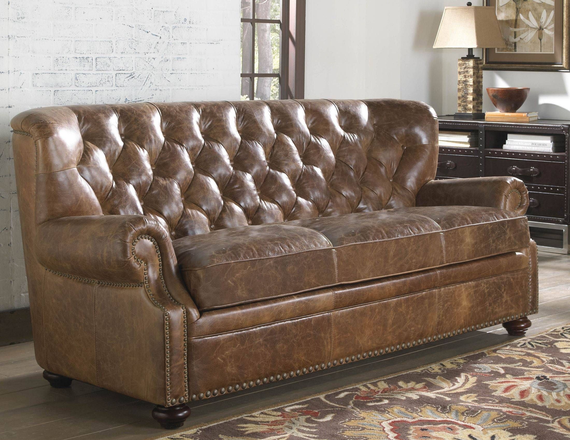 Louis Coco Brompton Leather Sofa From Lazzaro (wh 1435 30 9021 Inside Brompton Leather Sofas (View 4 of 15)