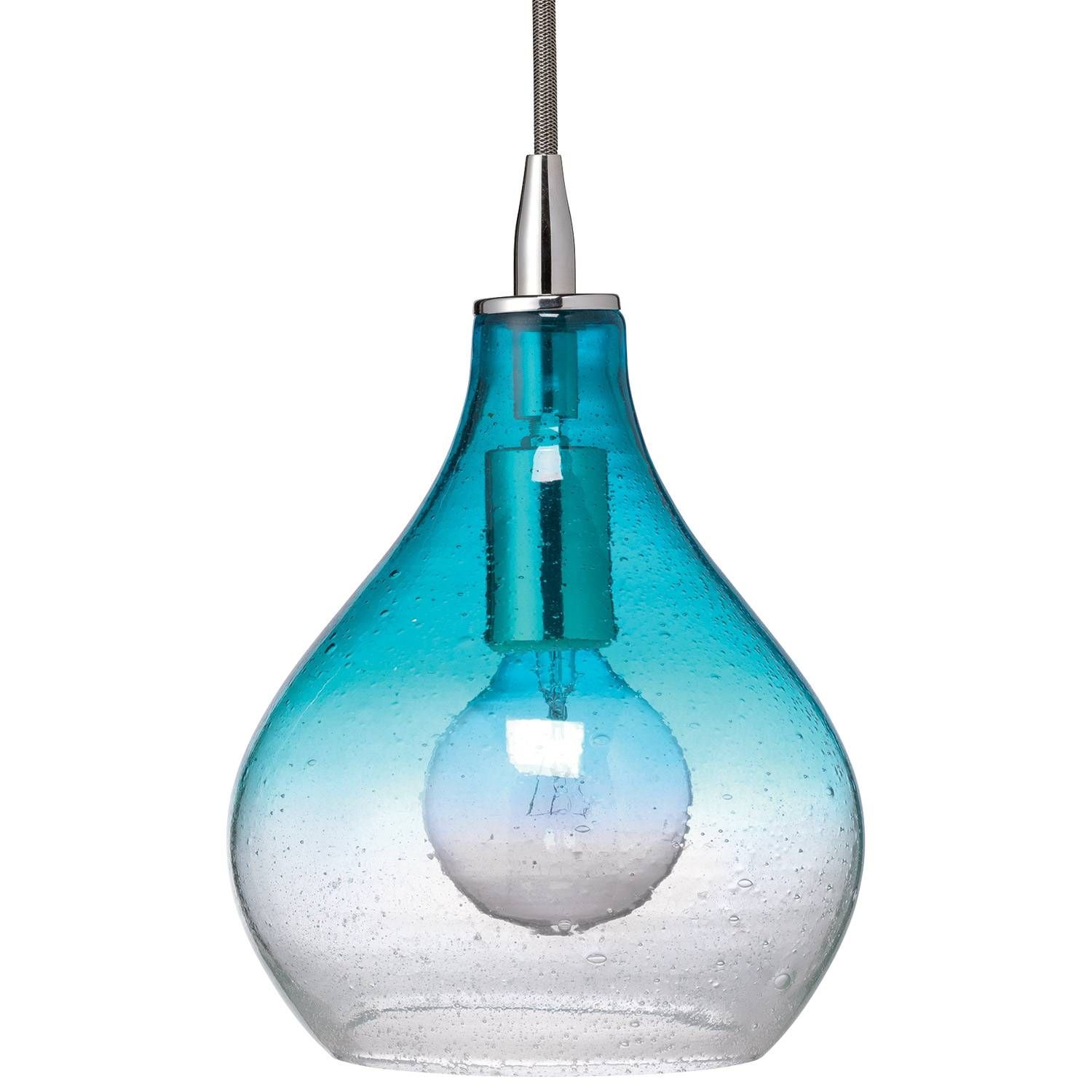 Lovely Aqua Pendant Lights 64 For Your Glass Ball Pendant Light Pertaining To Aqua Glass Pendant Lights (Photo 7 of 15)