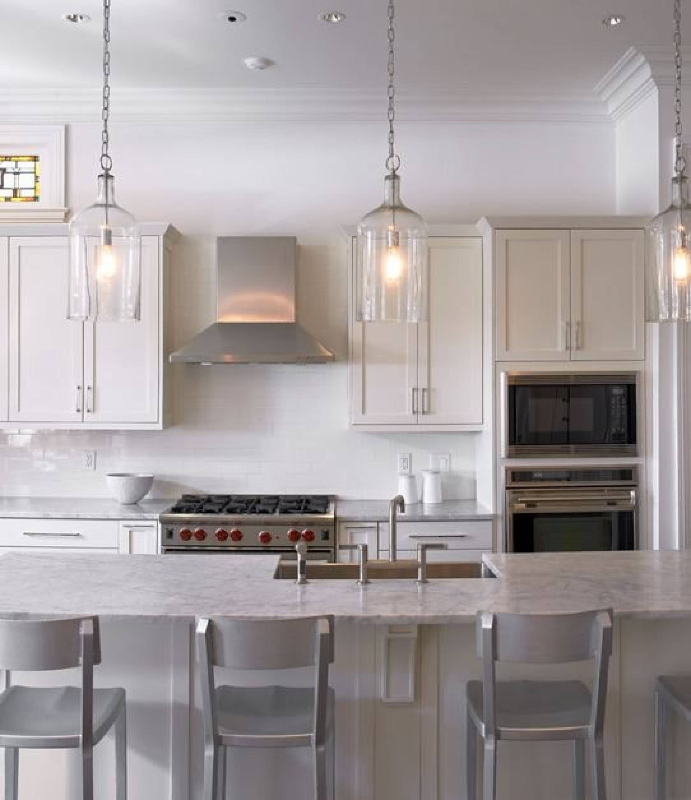 Lovely Glass Pendant Lights For Kitchen 85 With Additional Pertaining To Restoration Hardware Pendant Lighting (View 4 of 15)