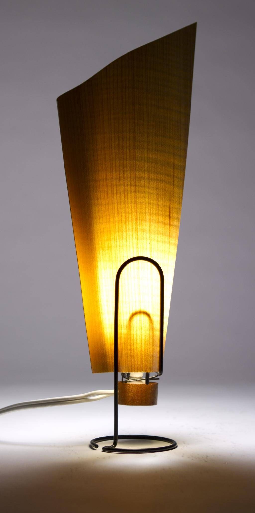 Luminescent Maple Wood Veneer Lamp For Wood Veneer Lighting (View 8 of 15)