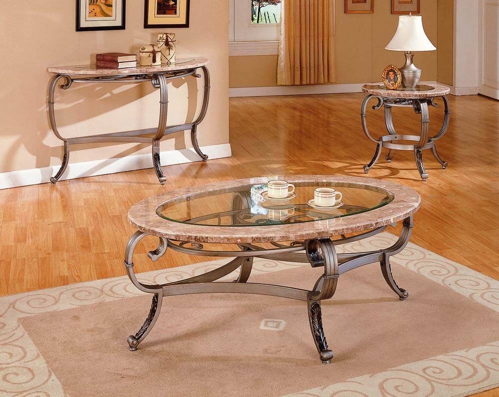 Featured Photo of 15 The Best Marble and Glass Coffee Table