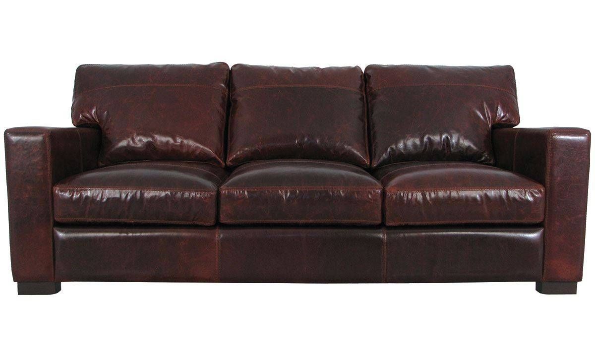 Maxton Brompton Leather Sofa | The Dump – America's Furniture Outlet With Regard To Brompton Leather Sofas (View 3 of 15)