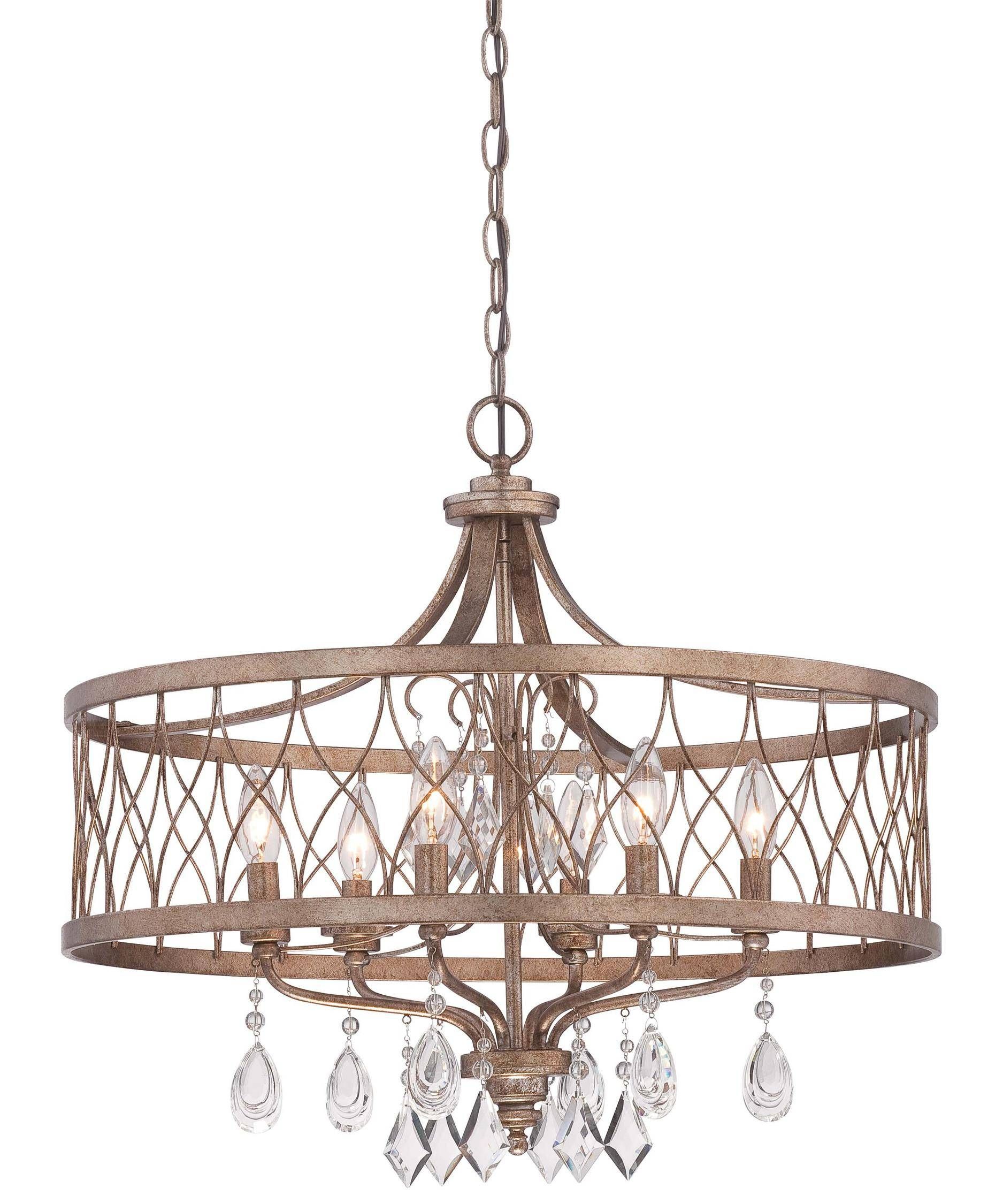 Minka Lavery 4406 West Liberty 24 Inch Wide 6 Light Large Pendant With Regard To Minka Lavery Pendants (View 9 of 15)