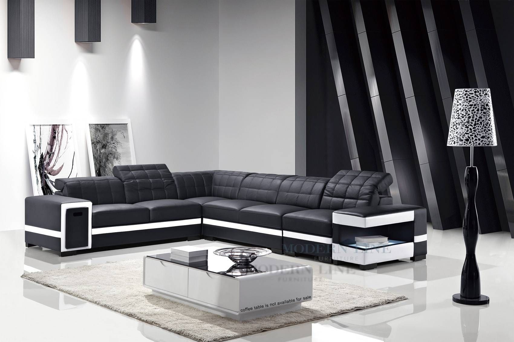 Modern Line Furniture – Commercial Furniture – Custom Made With Regard To Black Modern Couches (View 8 of 15)