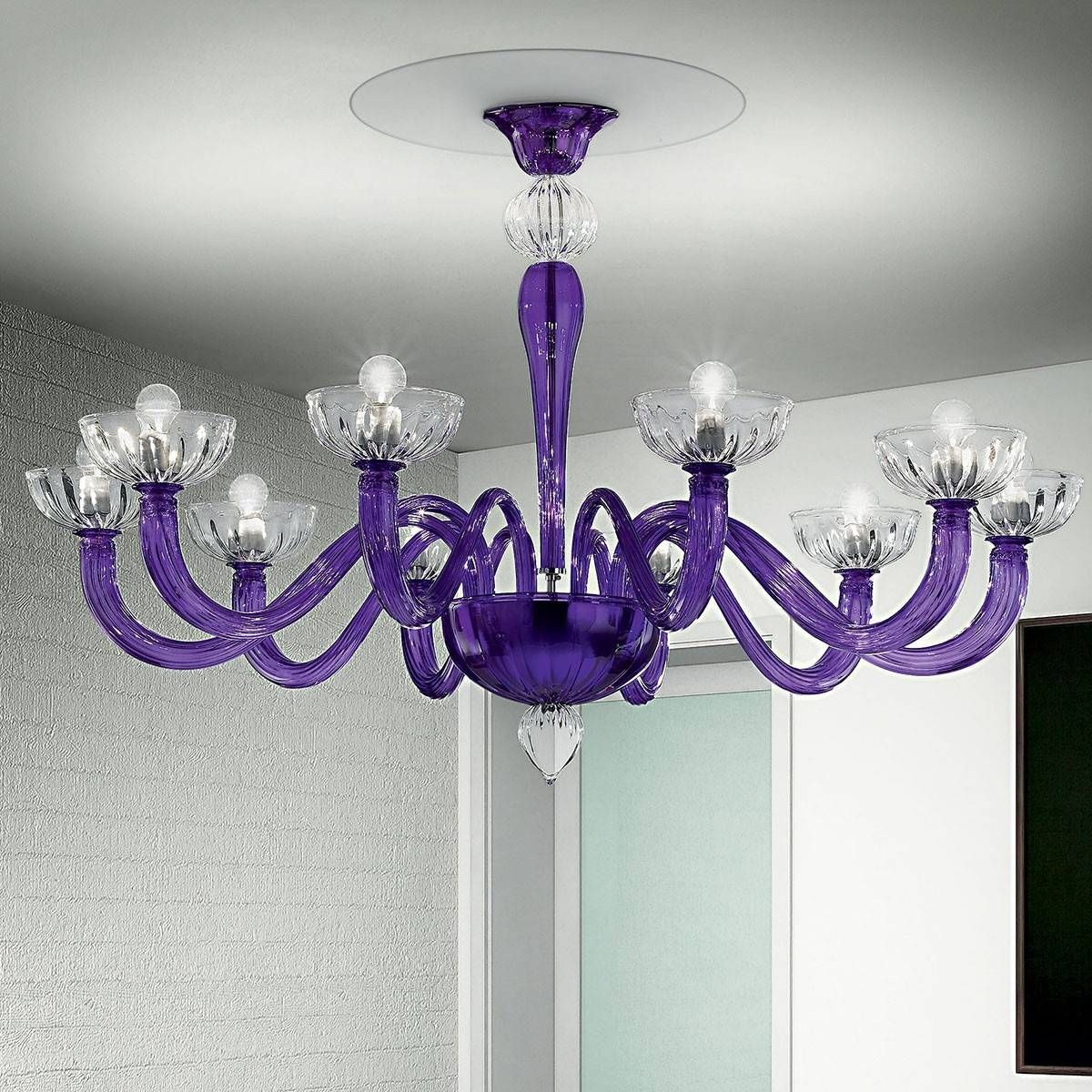 Murano Ceiling Light – Murano Glass Ceiling Light Fixtures Throughout Murano Lights Fixtures (View 1 of 15)