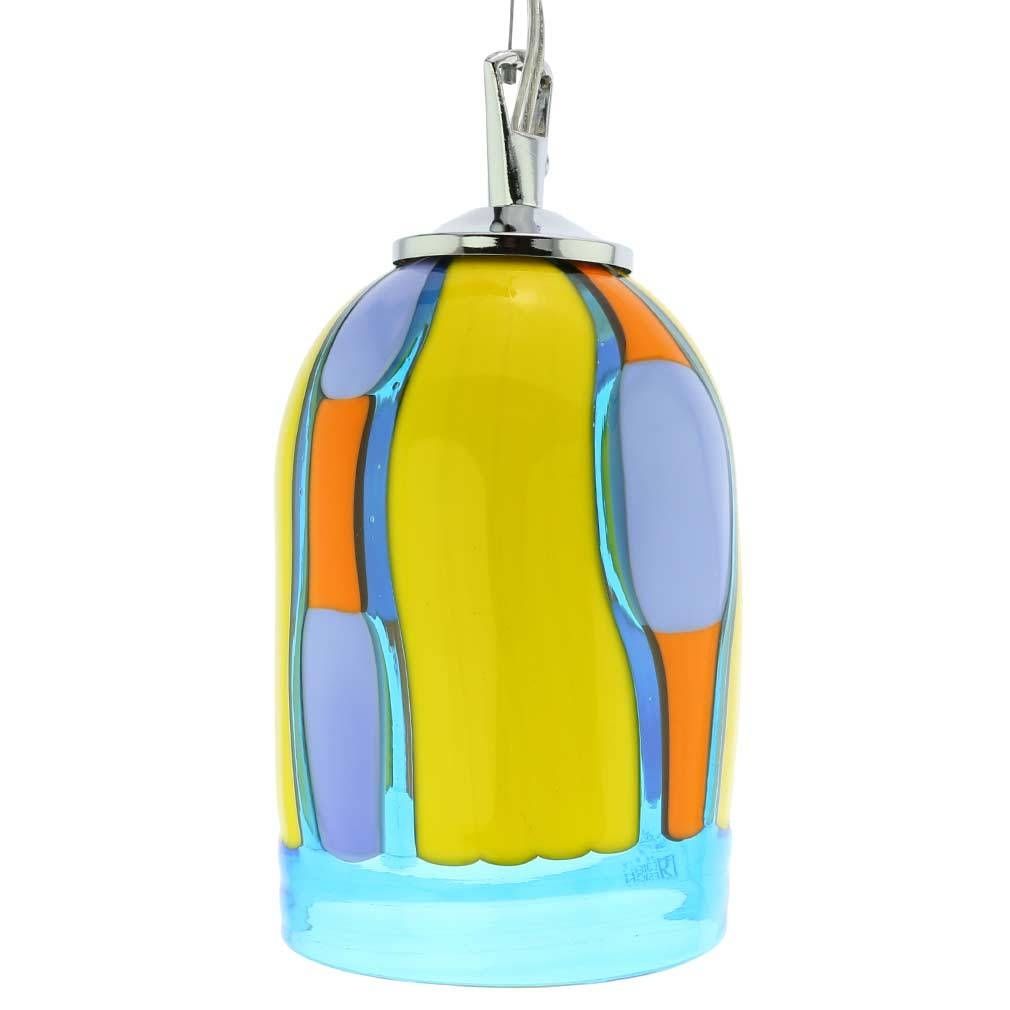 Murano Glass Lighting | Murano Glass Pendant Light – Blue Lagoon In Murano Glass Lights Pendants (View 11 of 15)