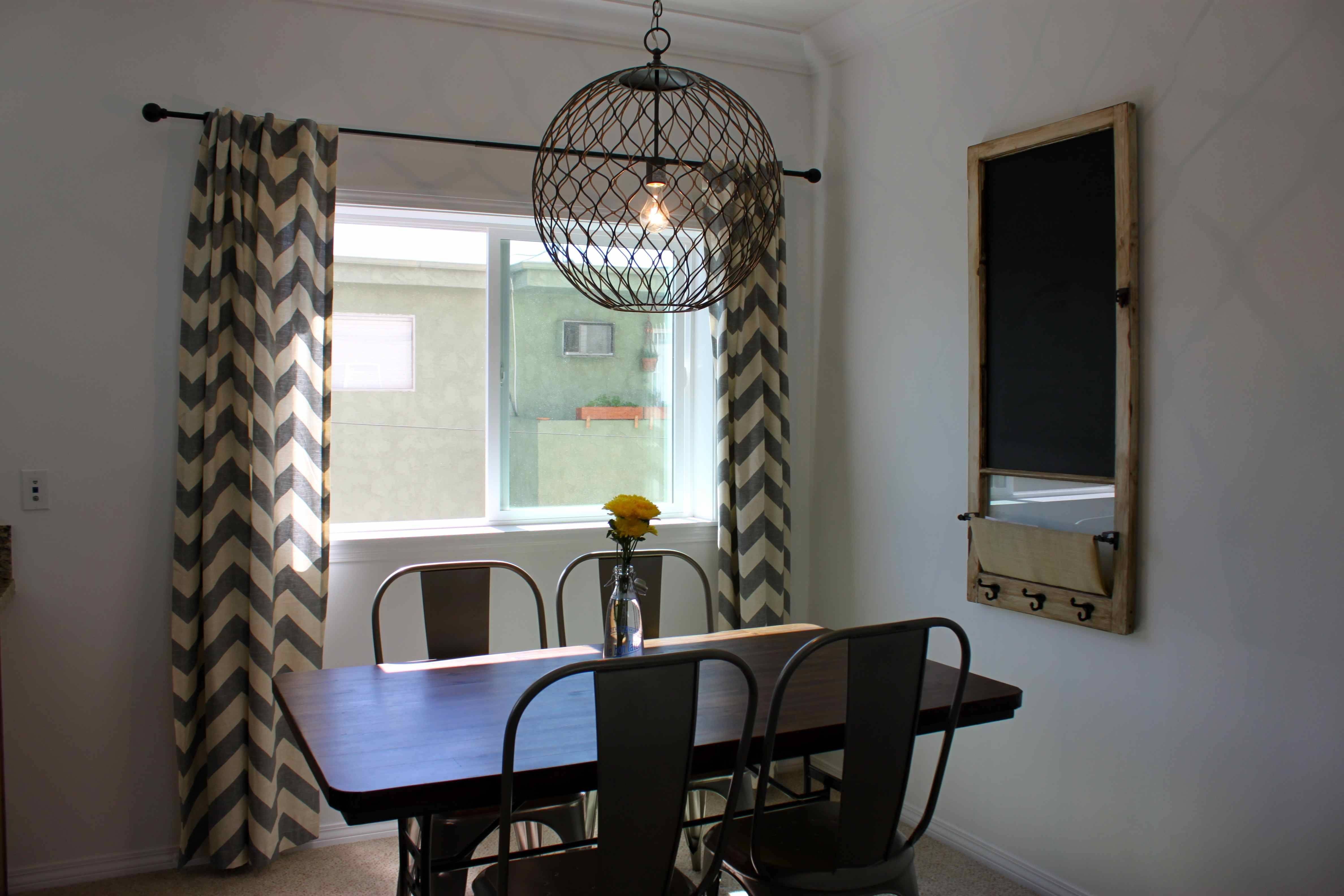 My Dining Room Makeover  This Beautiful Day With Crate And Barrel Pendant Lights (Photo 11 of 15)