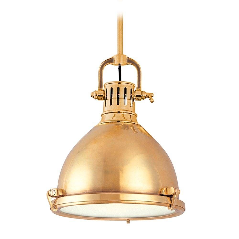 Nautical Pendant Light In Aged Brass Finish | 2212 Agb Pertaining To Nautical Pendant Lights For Kitchen (View 8 of 15)