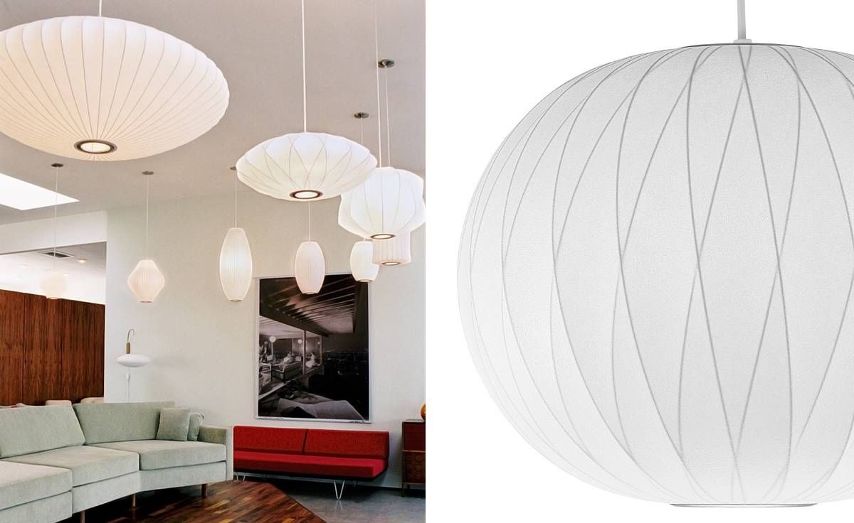 Nelson™ Bubble Lamp Crisscross Ball – Hivemodern Intended For George Nelson Pendant Lights (Photo 3 of 15)