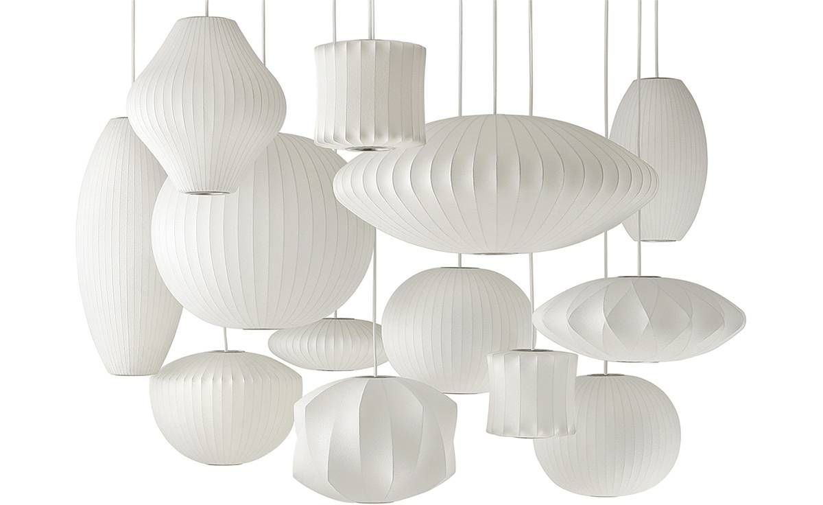 Nelson™ Bubble Lamp Saucer – Hivemodern Intended For George Nelson Pendant Lights (Photo 1 of 15)