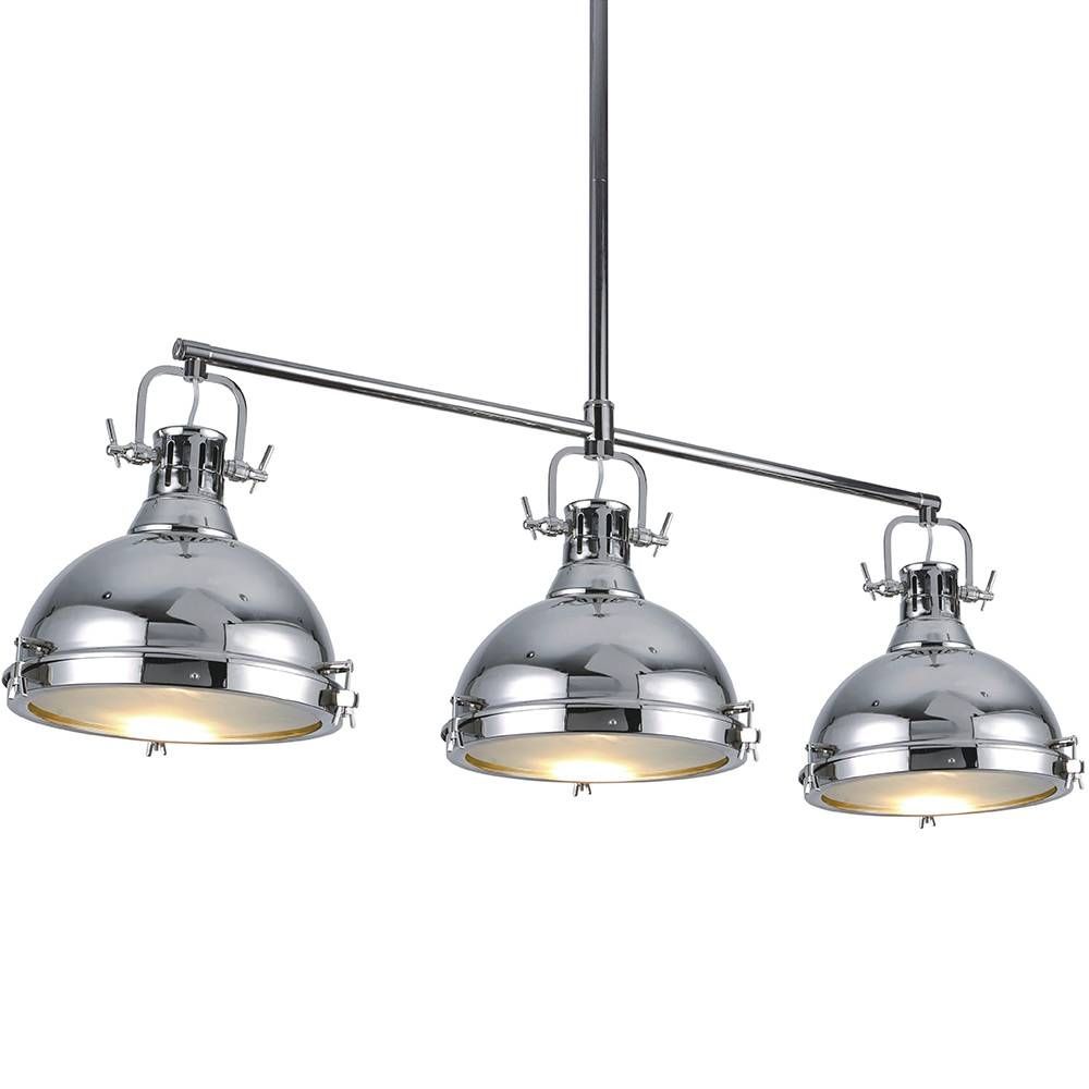 New 3 Light Pendant Lighting 84 About Remodel Stainless Steel Regarding Stainless Steel Pendant Lights Fixtures (View 10 of 15)