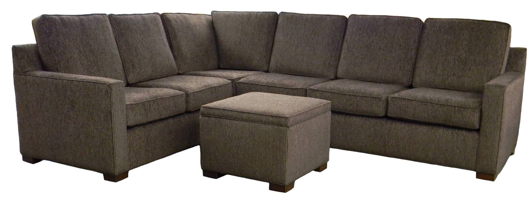 short sectional sofa leather