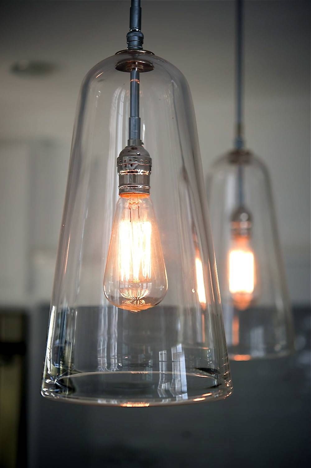 Nice Hand Blown Glass Pendant Lights Related To Room Decor Inside Hand Blown Glass Pendant Lights (View 15 of 15)