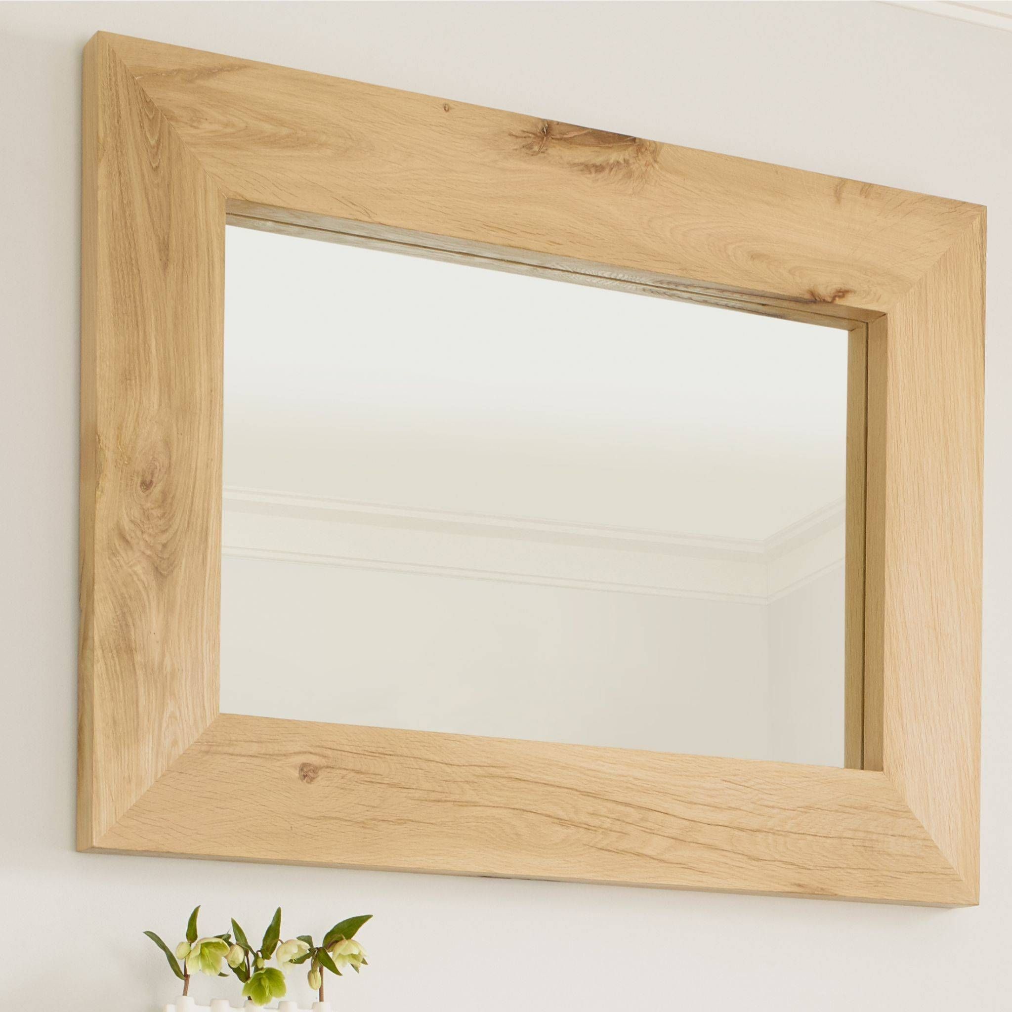 Oak Mirrors Intended For Oak Mirrors (View 4 of 15)