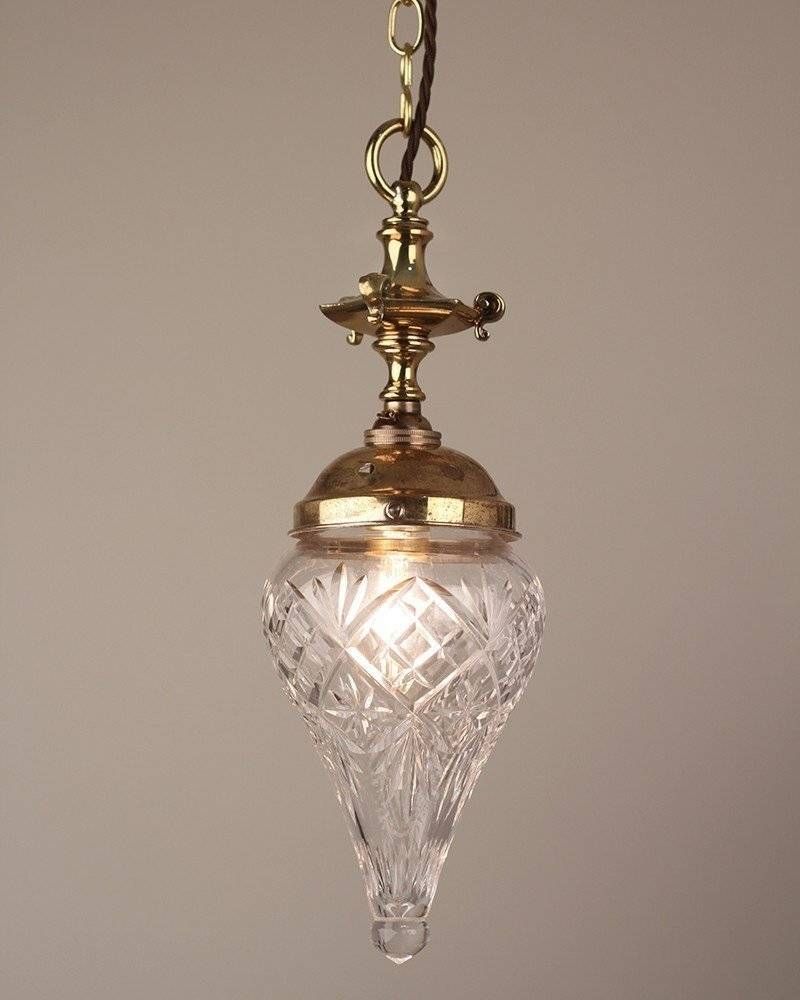 Of Cut Crystal Pineapple Pendant Lights Within Victorian Pendant Lights (View 12 of 15)