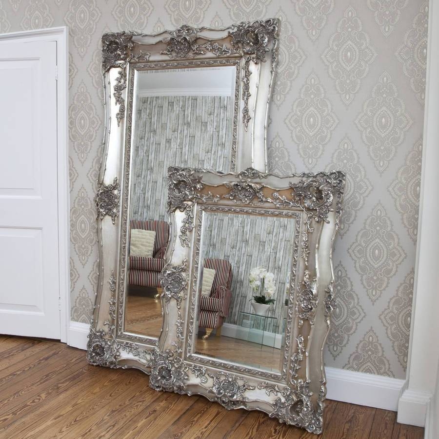 Ornate Mirrors For Sale 125 Awesome Exterior With Large Wall Pertaining To Large Silver Vintage Mirrors (Photo 1 of 15)