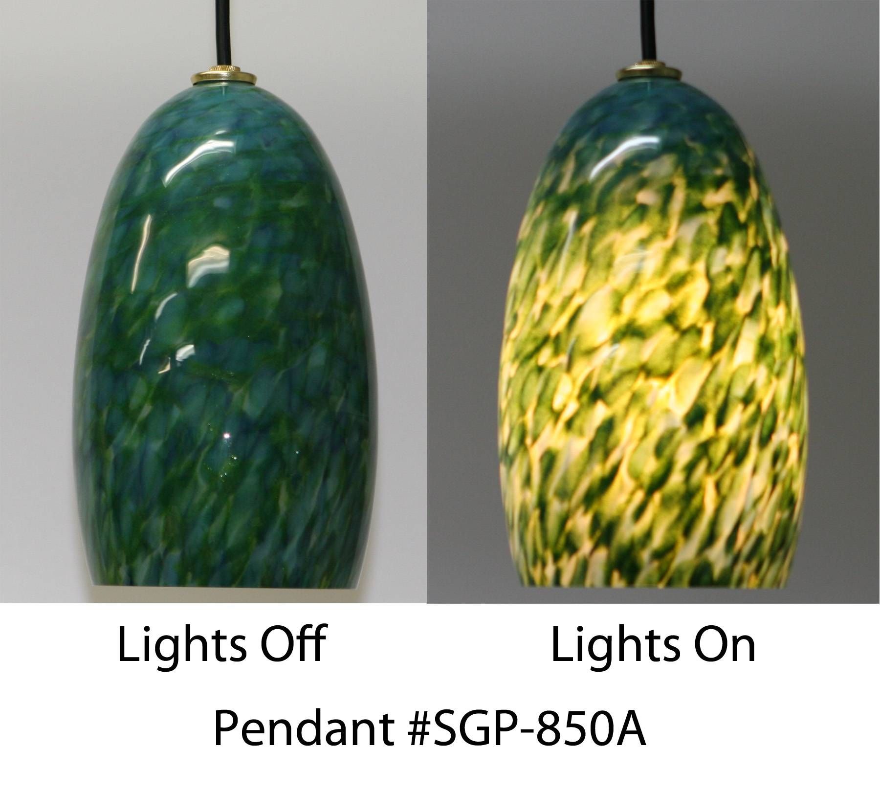 Peacock Feathers Pendant Lights | Artisan Crafted Lighting In Artisan Glass Pendant Lights (Photo 14 of 23)