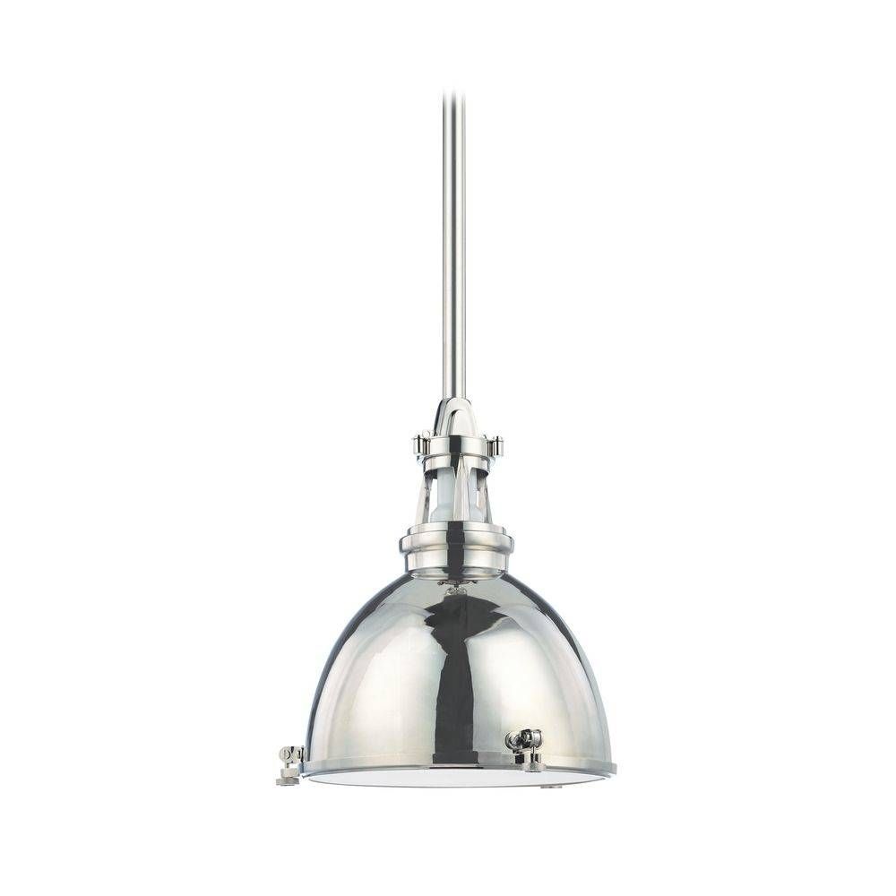Pendant Light In Polished Nickel Finish | 4614 Pn | Destination Inside Polished Nickel Pendant Lights (Photo 1 of 15)