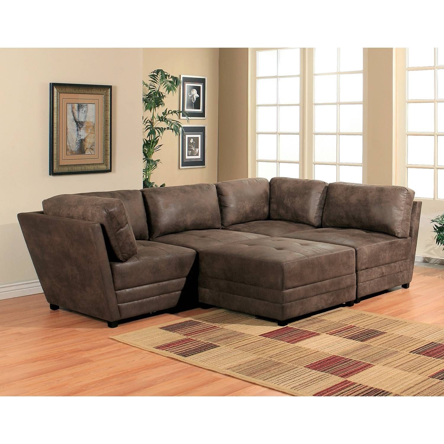 Perfect Wide Sectional Sofa 59 For Puzzle Sectional Sofa With Wide Inside Puzzle Sectional Sofas (View 6 of 15)