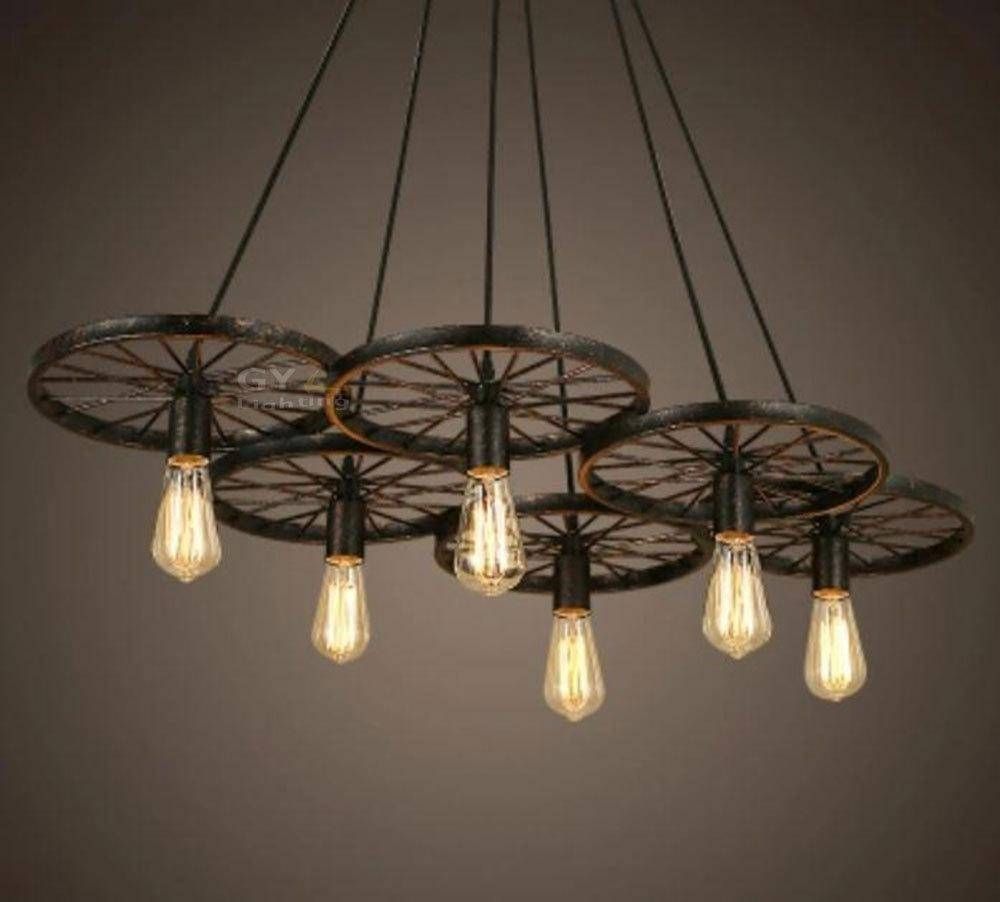 Perfect Wrought Iron Pendant Lighting 46 In Led Ceiling Light Throughout Wrought Iron Pendants (Photo 3 of 15)