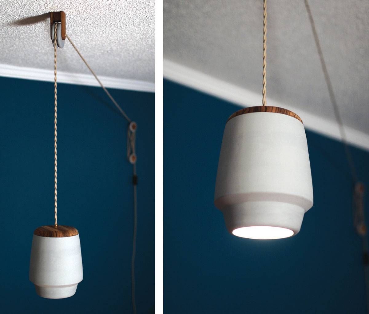 Polly: A Pulley Pendant Light – Design Milk With Pulley Pendant Lighting (Photo 4 of 15)