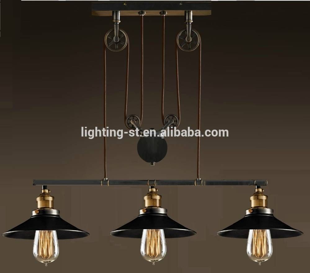 Pulley Pendant Light Fixtures – Baby Exit In Pulley Pendant Lights Fixtures (Photo 9 of 15)