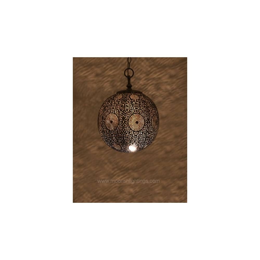 Punched Tin Lights | Pierced Tin Lamps | Moroccan Lamps Wholesale Intended For Punched Tin Pendant Lights (View 6 of 15)