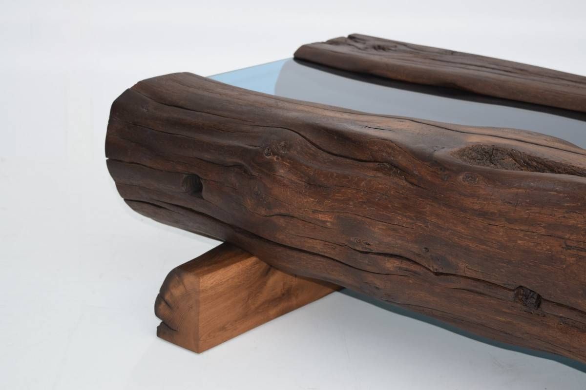 Reclaimed Oak Beam Coffee Table | Coleman & Edwards Makers Of Fine Pertaining To Reclaimed Oak Coffee Tables (Photo 10 of 15)