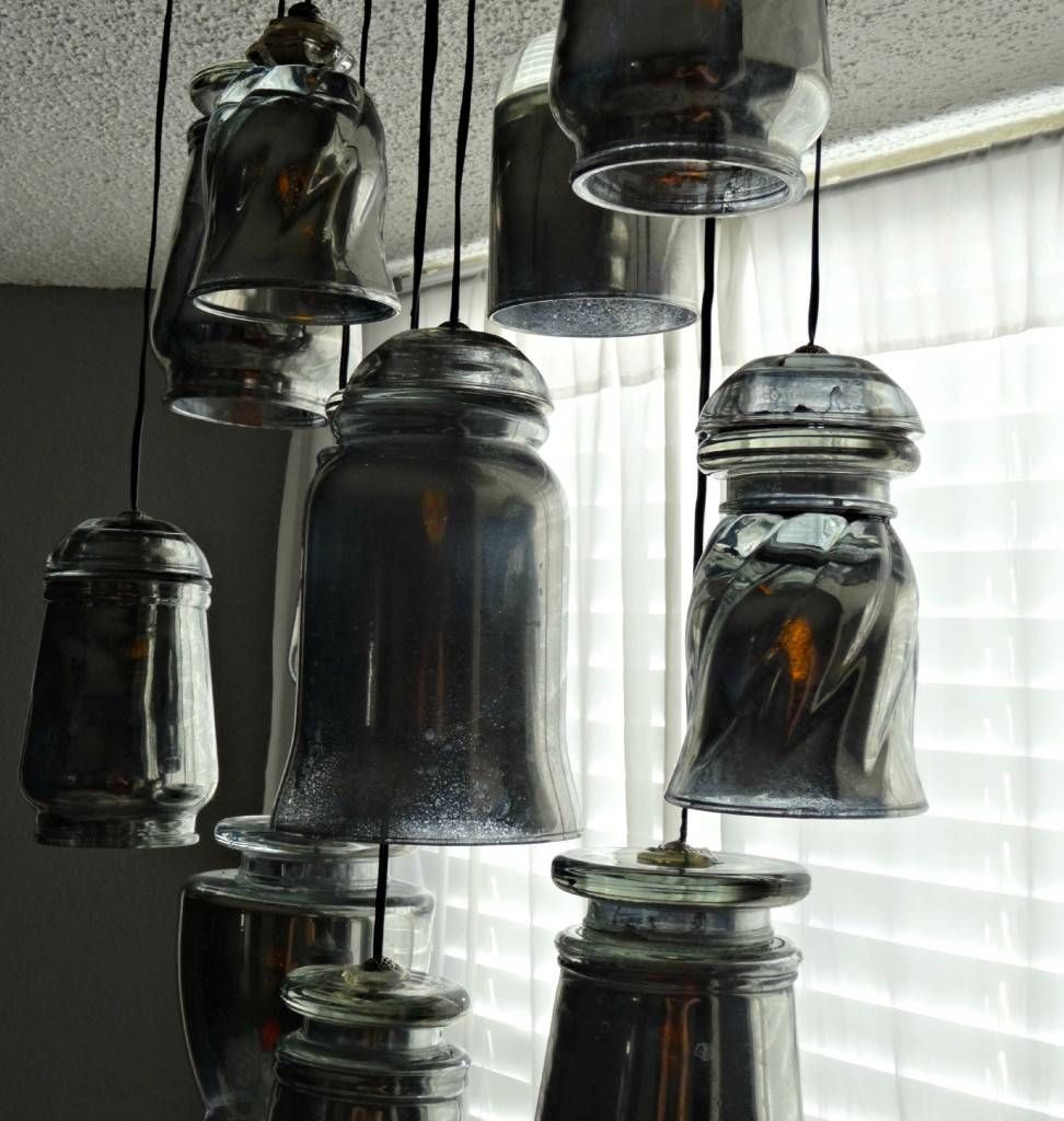 Red Handed (or, What I Stole From Pottery Barn, Part 2) – Kristen Pertaining To Paxton Hand Blown Glass 8 Lights Pendants (View 3 of 15)