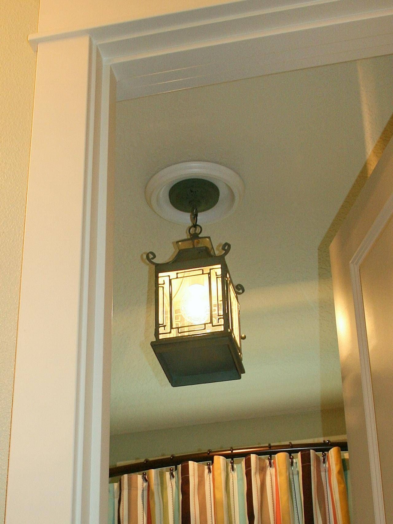 Replace Recessed Light With A Pendant Fixture | Hgtv For Recessed Lighting Pendants (View 9 of 15)