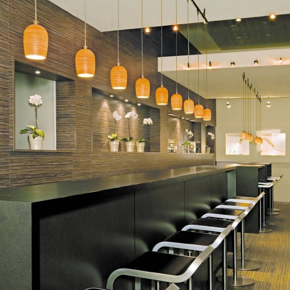 Restaurant Lighting Gallery | Ideas For Dining Areas, Kitchens In Restaurant Pendant Lighting (View 2 of 15)