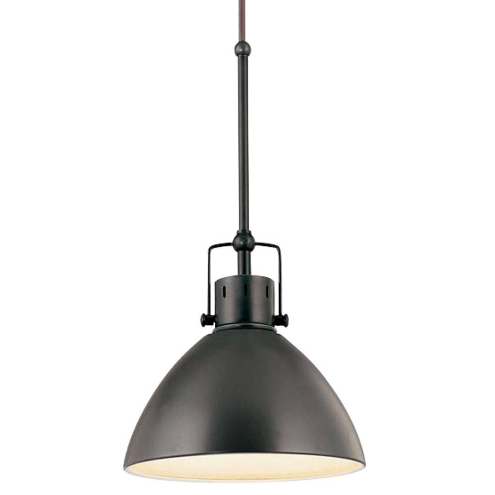 Retro Cone Mini Pendant Light In Aged Bronze | 2038 1 78 With Hanging Lights Fixtures (Photo 1 of 15)