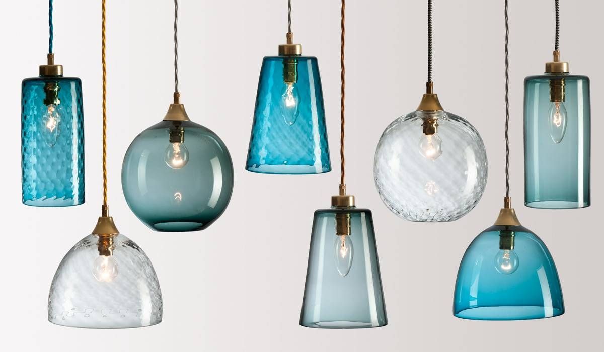 Rothschild & Bickers : Handblown Glass Lighting – Flodeau For Glass Pendant Lights Shades Uk (View 3 of 15)