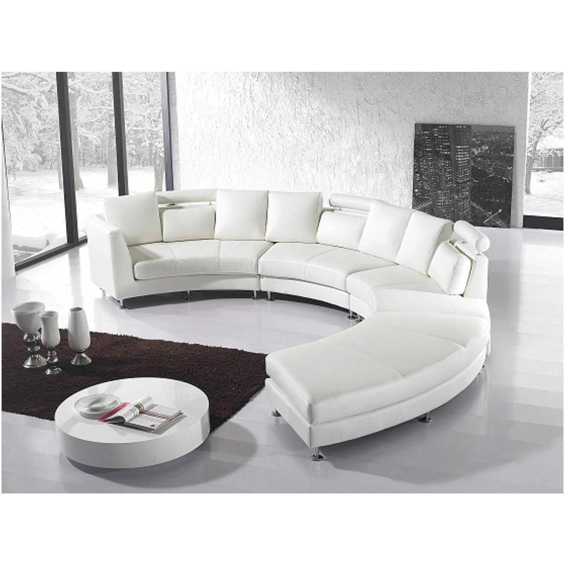 Round Sectional Sofa | Roselawnlutheran Intended For Semi Round Sectional Sofas (View 14 of 15)