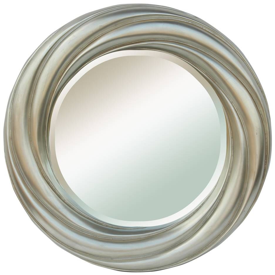 Round Silver Leaf Mirror – Mirrors (View 8 of 15)