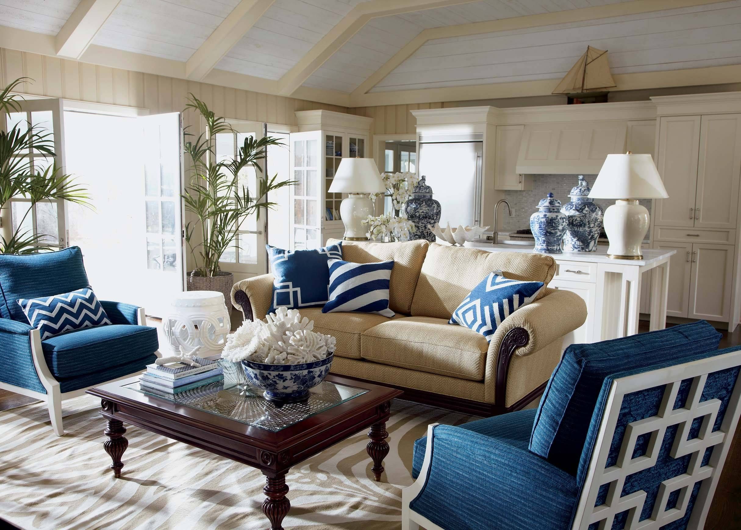Sea Breeze Living Room | Ethan Allen Pertaining To Ethan Allen Sofas And Chairs (Photo 1 of 15)