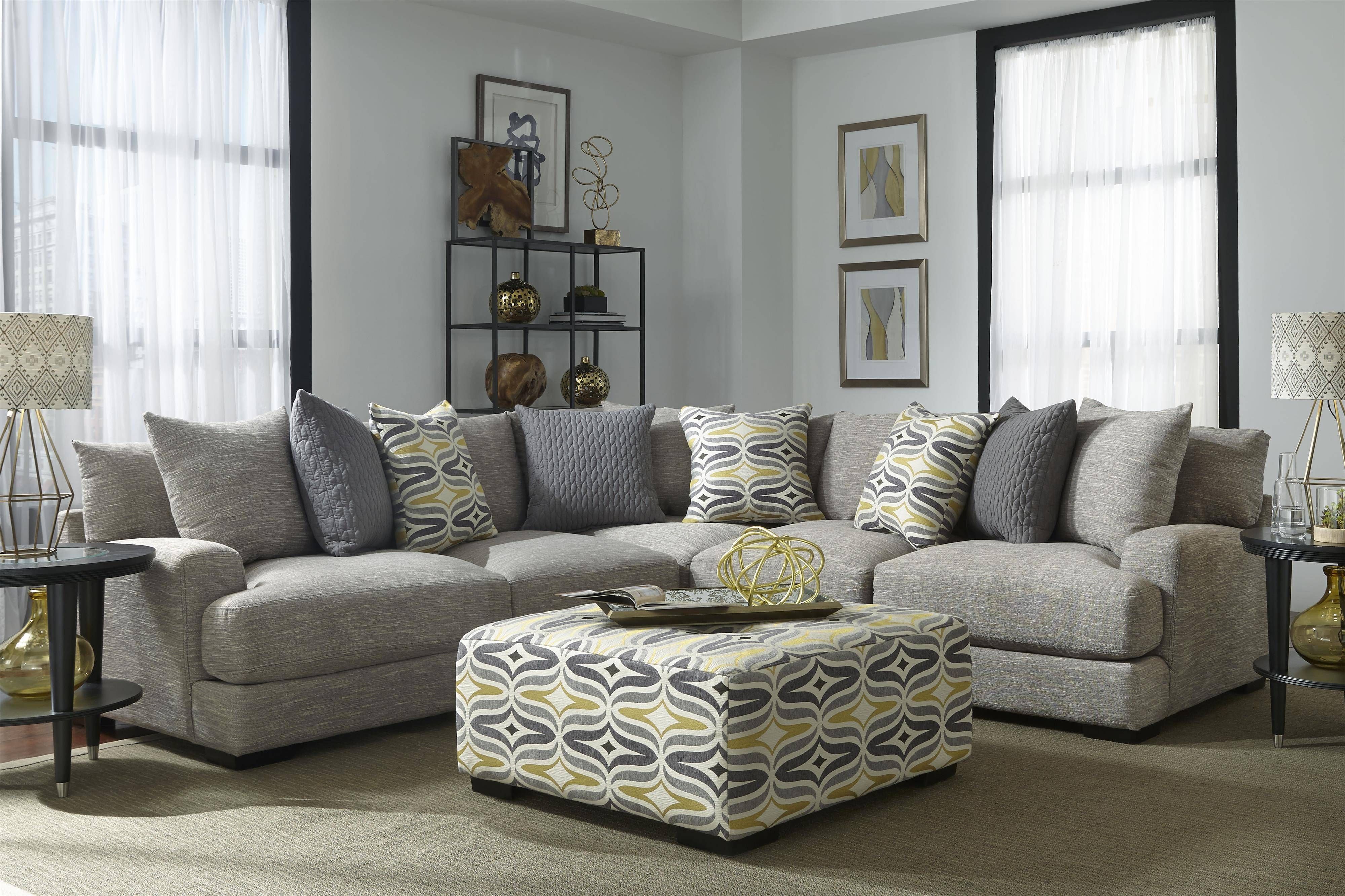 Sectional Sofa With 5 Seats – Bartonfranklin – Wilcox In Franklin Sectional Sofas (View 10 of 15)