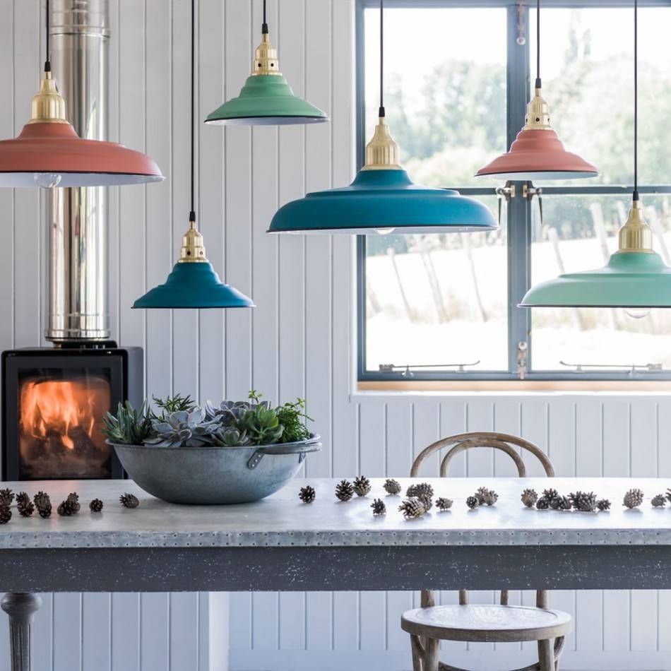 Sherbet Pendant Lights | Lighting | Graham And Green Throughout Green Kitchen Pendant Lights (View 2 of 15)