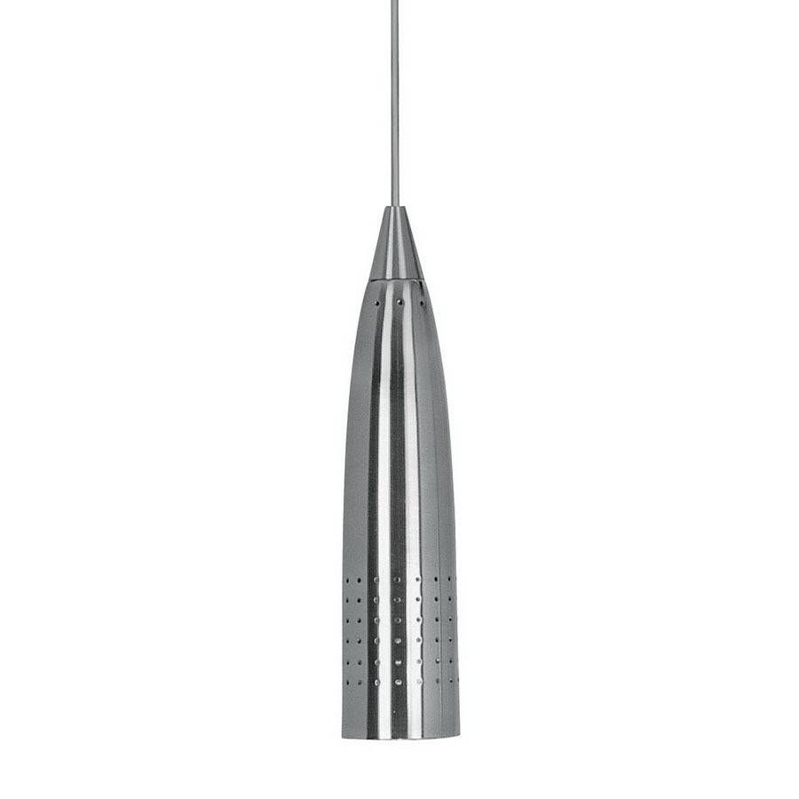 Shop Access Lighting 2 In W Odyssey Brushed Steel Mini Pendant Inside Brushed Steel Pendant Lights (View 3 of 15)