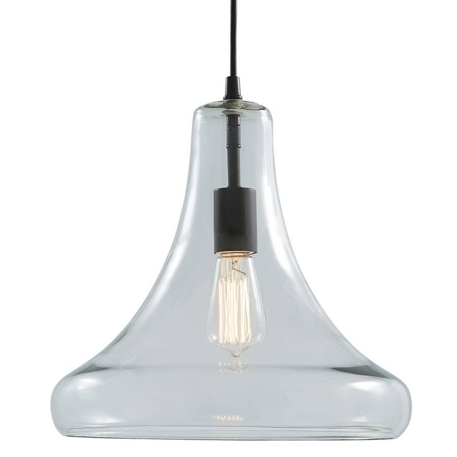Shop Allen + Roth 12.99 In Aged Bronze Vintage Single Clear Glass In Allen And Roth Pendants (Photo 7 of 15)