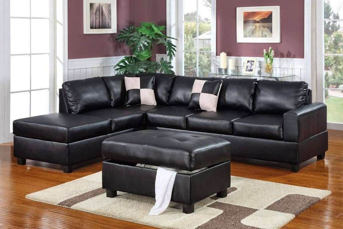 Simple 3 Piece Leather Sectional Sofa With Chaise 64 About Remodel Within Pieces Individual Sectional Sofas (View 3 of 15)