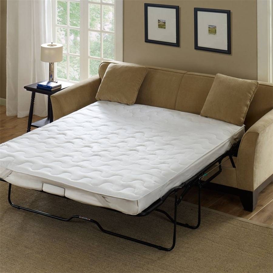 Sleeper Sofa Mattress Covers Notable Living Room Queen Size Topper Pertaining To Sleeper Sofas Mattress Covers (Photo 1 of 15)